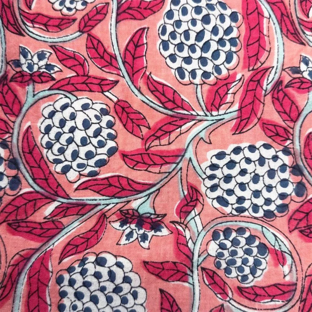 PERRY WALKER COLLECTIVE Annie Block Print Botanical Palm Beach Maxi Sundress - Picture 8 of 10